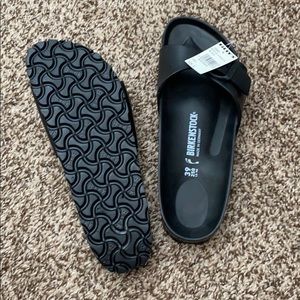 Brand New waterproof Birkenstock’s slide on shoes